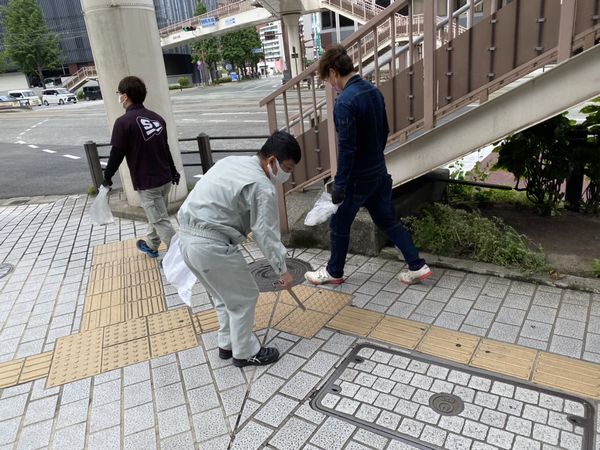 電設事業会清掃ボランティア